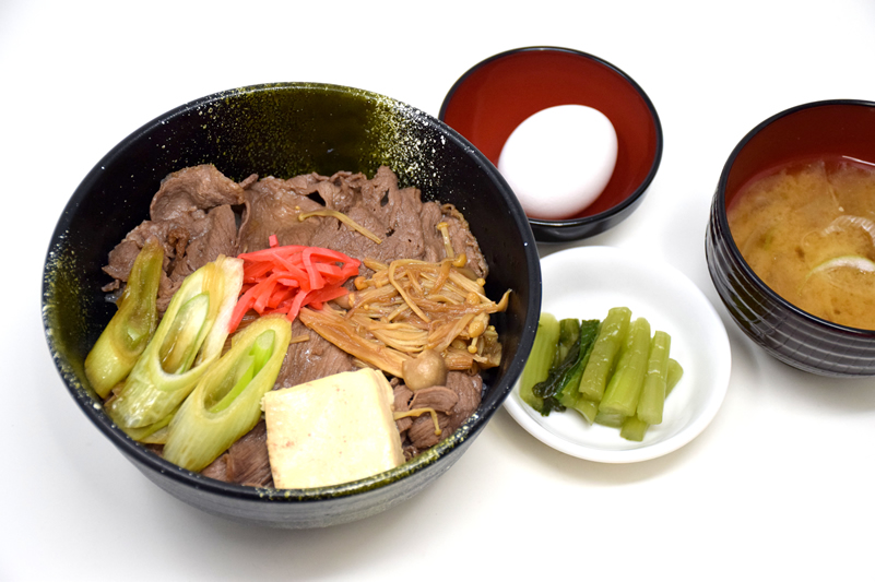 牛すき焼き丼